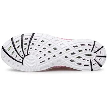 DOUSSPRT Women's Quick Drying Aqua Shoes – Pink Size 8