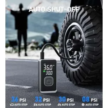 Pumptiva Tire Inflator 150 PSI Cordless Air Compressor