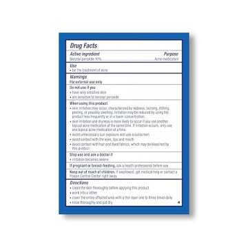 PanOxyl Acne Treatment Bar with 10% Benzoyl Peroxide, Maximum Strength Bar Soap for Face, Chest and ...