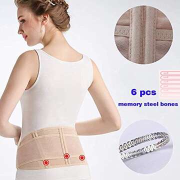 Maternity Belt 2.0 - Belly Band for Pregnancy, Two in One Pregnancy Belt for Your Entire Pregnancy a...