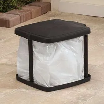 Trenton Gifts Adjustable Portable Trash Bag Holder