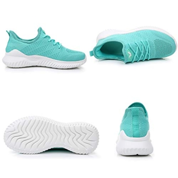 QAUPPE Women's Lightweight Memory Foam Tennis Shoes