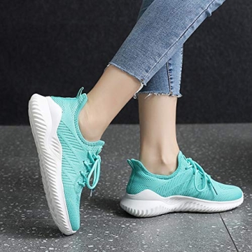 QAUPPE Women's Lightweight Memory Foam Tennis Shoes