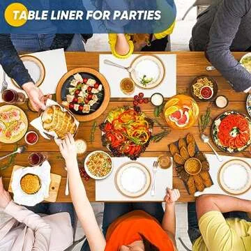 White Wrapping Paper Craft Paper Kraft Paper Roll 15" x 450", Bulletin Board Paper, Arts & Crafts, Gift Wrapping Packing Painting Drawing Paint Easel Poster Chart Decorative Paper, Kids Art Supplies