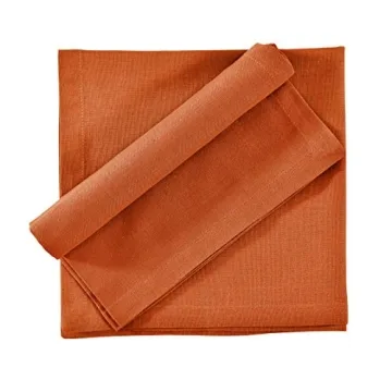Elegant Fingercraft Cloth Napkins 12 Pack, Eco-Friendly Design