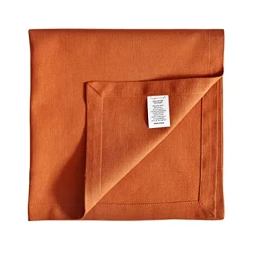 Elegant Fingercraft Cloth Napkins 12 Pack, Eco-Friendly Design