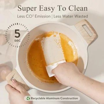 CAROTE 21Pcs Nonstick Granite Cookware Set