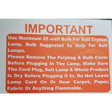 Himalayan Glow Salt Lamp with Dimmer Switch 5-7 lbs