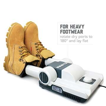 MaxxDry Heavy-Duty Boot, Shoe, and Glove Dryer (1 Pair)