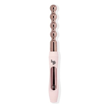 L'ANGE HAIR Le Perlé Titanium Bubble Curling Wand | Professional Hot Tools Iron 1 Inch Best Curler ...