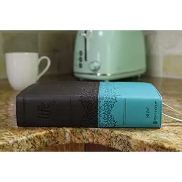 NIV Life Application Study Bible, Personal Size, Leathersoft