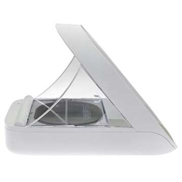 Automatic Pet Feeder - Sureflap - Advanced Microchip Technology for Pet Feeding - Bonus Pet Towel In...