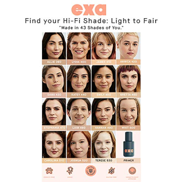 Exa Beauty Natural High Fidelity Foundation Vegan Makeup