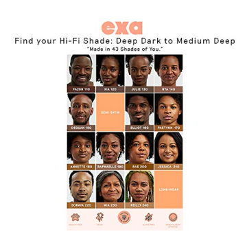 Exa Beauty Natural High Fidelity Foundation Vegan Makeup