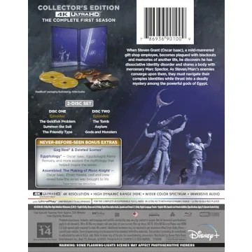 Experience Marvels with Disney's Moon Knight 4K UHD