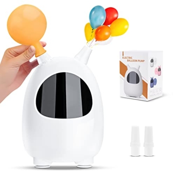 SPLAKS Electric Balloon Pump Fast Portable Party Decor