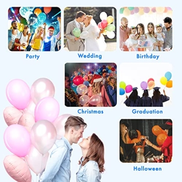 SPLAKS Electric Balloon Pump Fast Portable Party Decor