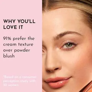 LAWLESS Pinch My Cheeks Soft-Blur Cream Blush - Starburst - Premium Weightless, Creamy Blush - Buildable Color for Lips and Cheeks - 0.18 oz