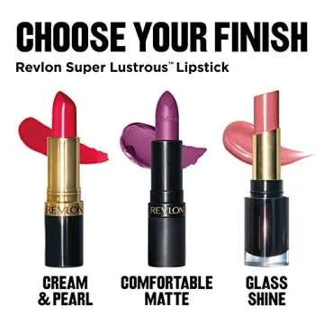 Revlon Super Lustrous The Luscious Mattes Lipstick, High Impact with Moisturizing Velvety Formula, Candy Addict, 0.74 oz