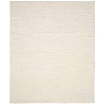 Handmade Wool Area Rug for High Traffic Areas - 8' x 10'