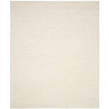 Handmade Wool Area Rug for High Traffic Areas - 8' x 10'