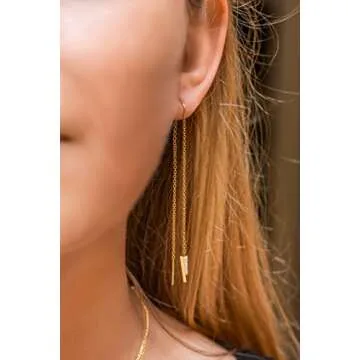 Stylish Benevolence LA 14k Gold Opal Earrings for Women