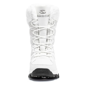 HOBIBEAR Lightweight Faux Fur Lined Snow Boots