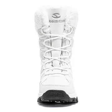 HOBIBEAR Lightweight Faux Fur Lined Snow Boots