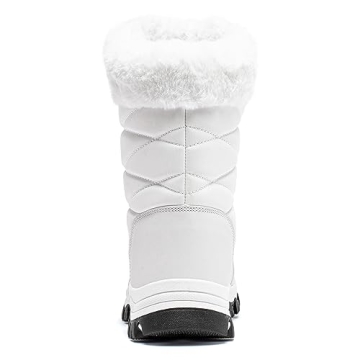 HOBIBEAR Lightweight Faux Fur Lined Snow Boots
