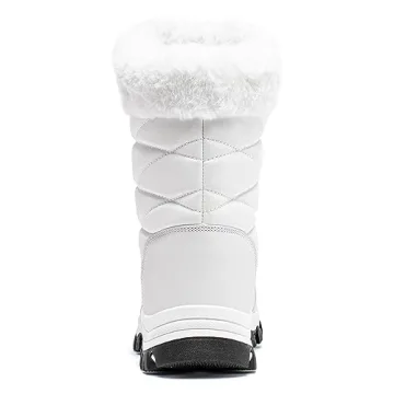 HOBIBEAR Lightweight Faux Fur Lined Snow Boots