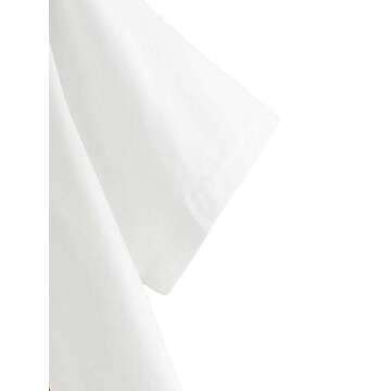 SOLY HUX Women's Car & Letter Graphic Print T-Shirt Casual Summer Short Sleeve Top White XL