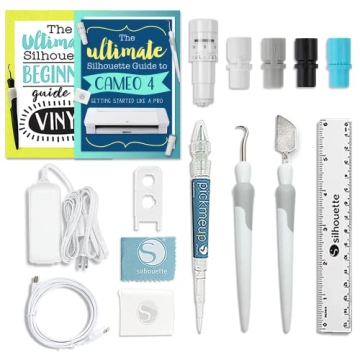 Silhouette Cameo 4 Bundle for Beginners and Crafters