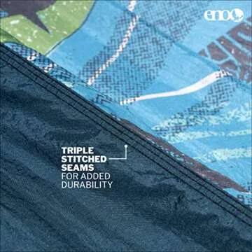 ENO DoubleNest Hammock - Lightweight & Portable Camping Hammock - 1 to 2 Person Backpacking Hammock - for Camping, Hiking, Backpacking, Travel, a Festival, or The Beach - Surf Break/Marine