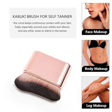 Soushop Self Tanner Brush - Large Kabuki Makeup Brush