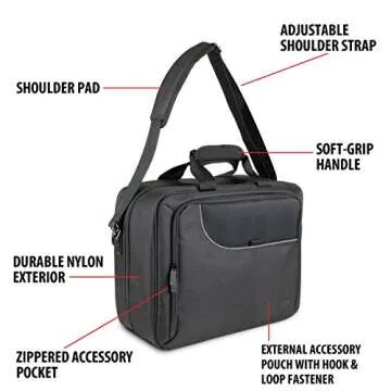 USA Gear Large Hairstylist Traveling Bag for Hair Tools