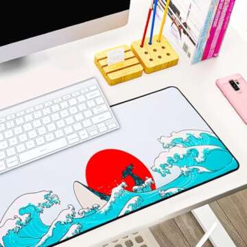 Womier Large Coral Sea Mouse Pad - Beautiful and Durable