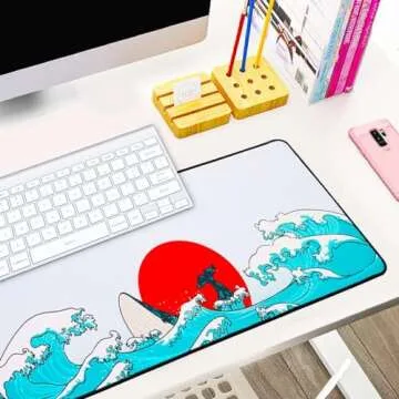 Womier Large Coral Sea Mouse Pad - Beautiful and Durable
