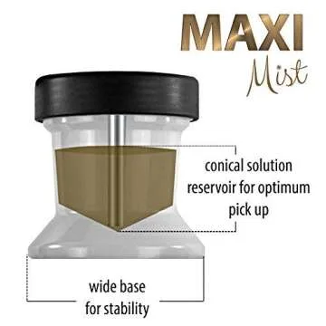 MaxiMist Spray Tan Machine with Tent - HVLP Airbrush Tanning Kit & Booth, Sunless Spray Tan Machine for Home, Maximist Lite Plus - Brown