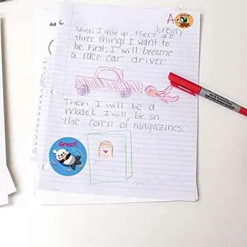 Cute Animal Reward Stickers for Kids & Teachers – 500 Pieces