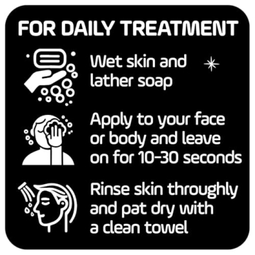 ASEPXIA Charcoal Soap for Oily Skin and Acne Control