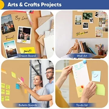 Vanhench Brown Wrapping Paper Craft Kraft Paper for Gifts