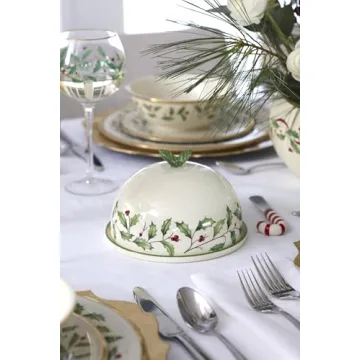 Lenox Holiday Covered Dish for Christmas Festive Serveware