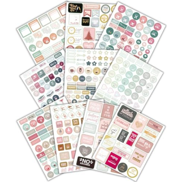 Lamare Planner Stickers 1000+ - Motivational & Inspirational Journal Stickers