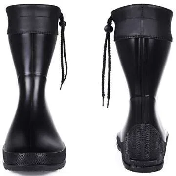 Asgard Women's Mid Calf Rain Boots – Lightweight, Stylish, and Waterproof