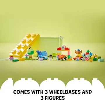 LEGO DUPLO Classic Cars and Trucks Brick Box Educational Toy