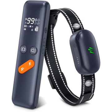 Upgraded Dog Training Collar: 4 Modes, 2680FT Range, Waterproof