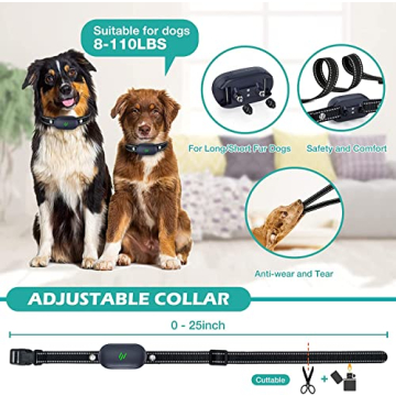 Upgraded Dog Training Collar 4 Modes Waterproof 2680FT Range