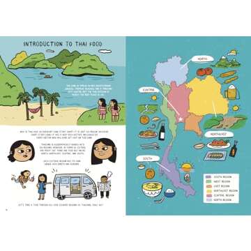 Noodles, Rice, and Everything Spice: A Thai Comic Book Cookbook