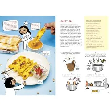 Noodles, Rice, and Everything Spice: A Thai Comic Book Cookbook
