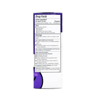 Dimetapp Children's Cold and Allergy Grape Syrup 4 oz